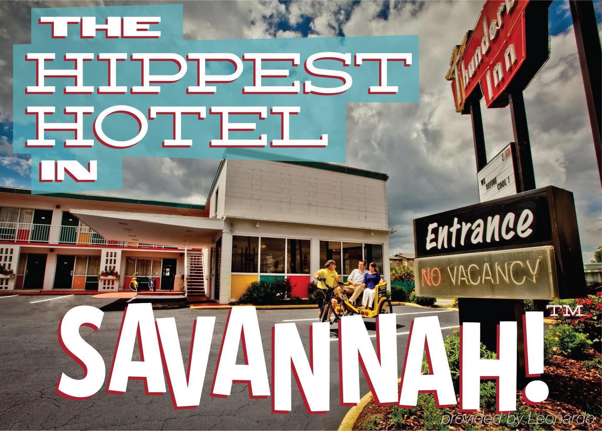 The Thunderbird Inn Savannah Esterno foto